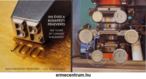 2026. évi 100 éves a budapesti pénzverés forgalmi sor BU