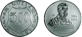 Kossuth Lajos halálának 100. évfordulója - ezüstérme
