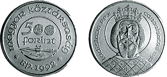 I. László király szenté avatásának 800. évfordulója - ezüstérme