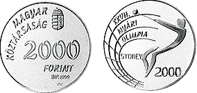 2000. ÉVI NYÁRI OLIMPIAI JÁTÉKOK - SYDNEY - EZÜSTÉRME