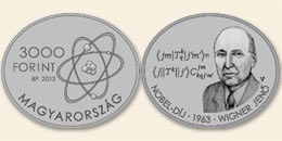 2013 Wigner Jenő (1902-1995) - Ag (ezüstérme)